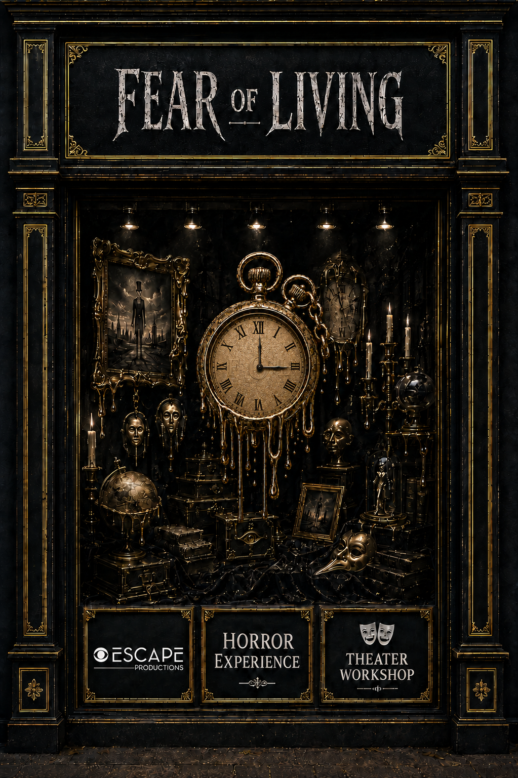 Fear Of Living immersive theatre, horror experience και theatre workshop